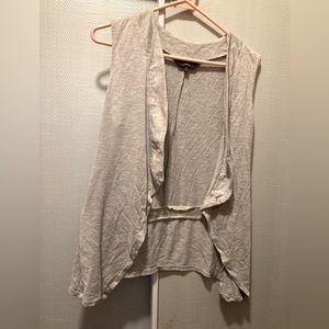 Gray lightweight vest